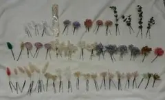 時間限定お値下げ！ドライフラワー ヘアアクセサリー 結婚式 ウエディング