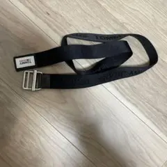 ららばいさま専用　TOMMY HILFIGER ブラックナイロンベルト