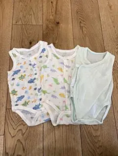 UNIQLO 西松屋 ベビータンクトップ肌着 3枚セット