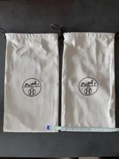 【新品】HERMES エルメス 保存袋 内袋 巾着袋 約35×19を2つのサムネイル