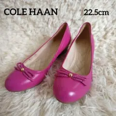 ロンコ様　COLE HAAN コールハーン ピンク ウェッジソール パンプスのサムネイル