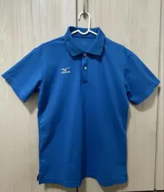 MIZUNO ミズノ ポロシャツ ブルー メンズ M