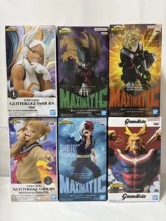②僕のヒーローアカデミア フィギュアまとめ売り ６体セット　新品未開封