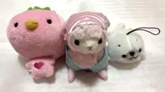 かっぱ アルパカ アザラシ ぬいぐるみ