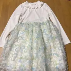 長袖フリルワンピース 130サイズ