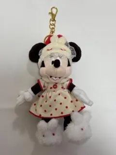 ミニーちゃん　パジャマ　キーホルダー