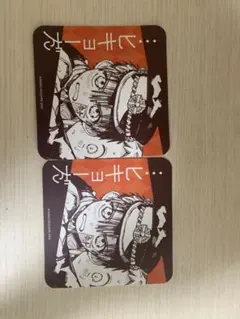 地縛少年花子くん 赤根葵 化け猫旅館 花子亭　コースター　2枚セット