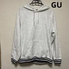 グレー フード付き パーカー Lサイズ