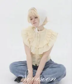 sovisoon】dot frill satin mini skirt - メルカリ