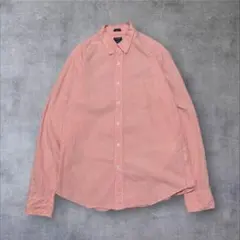 ジ*ン様 【J.CREW】US輸入アメリカ古着ギンガムチェックメンズ長袖シャツL