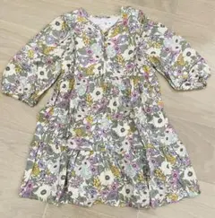 ザラ ベビー フラワー 花柄 ワンピース