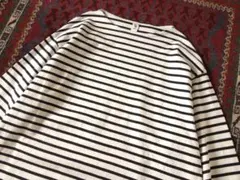 LE バスクシャツ M WIDE レショップ l'echoppe ネイビーのサムネイル