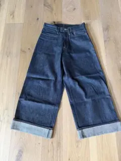 SUGARHILL MODERN DENIM TROUSERS WIDE CUT