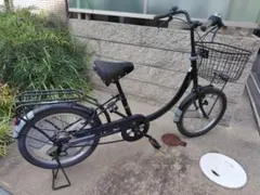 引取限定 山梨 Panasonic 折畳み自転車 20インチ ホワイト オシャレ