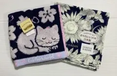 gugu world タオルハンカチ　HIBIYAKADAN ガーゼハンカチ