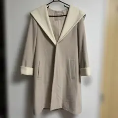 Apuweiser-riche アプワイザーリッシェ　ベージュ　フード付きコート