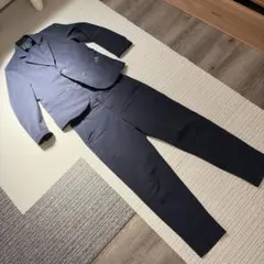 伊勢丹　adidas ネイビー スーツ 軽量素材　セットアップ