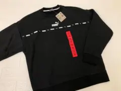 PUMA プーマ レディース 長袖トレーナー 裏起毛 Mサイズ ブラック