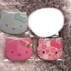 ハローキティ 缶バッジ 3個セット