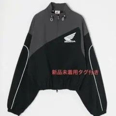 MOUSSY HONDA SHORT トラックジャケット　ブラックのサムネイル