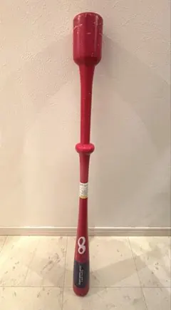インフィニティバット トレーニング用バット 野球 赤色 レッド