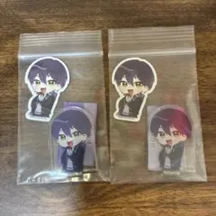 にじさんじ　チョコエッグ　アクリルスタンド＆ステッカー　剣持刀也 ２個