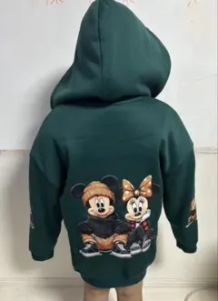ミッキー ミニー フード付きパーカー 150cm以上