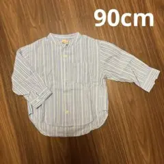 petit main ストライプシャツ90cm