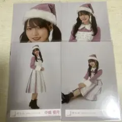 櫻坂46 生写真 2025年 サンタ衣装 中嶋優月 - メルカリ
