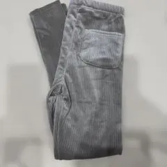 グローバル　スマイルシードストア　グレー コーデュロイ パンツ 140