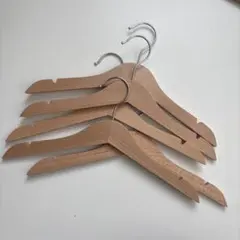 IKEA 木製ベビーハンガー 5本セット