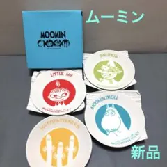 【新品】ムーミン デザート皿4枚セット 山加商店 日本製