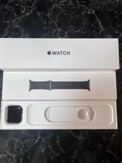 Apple Watch SE 第二世代 44ミリブラック 本体 新品バンド付き