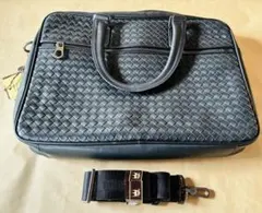 ダンヒルADV8 ビジネスバック ショルダー紐付き 2Wayバック A4収納 