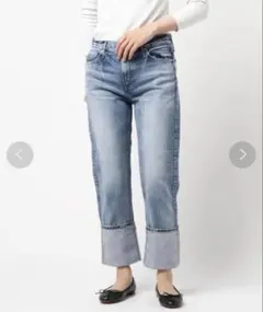 upper heights ミッドライズロールアップパンツ THE ELEN25