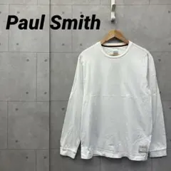 Paul Smith ポールスミス ロンＴ アーティストストライプ XL 白のサムネイル