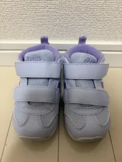 アシックス スクスク キッズシューズ パープル 14.5cm
