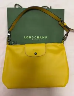 LONGCHAMP ル プリアージュホーボー レザー ショルダーバッグ