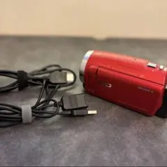 SONY HDR-CX680 レッド 動作品 純正電池2個付 - メルカリ