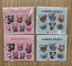 ナルミヤキャラクターズ　ぷっくりシール　セブン メゾピアノ エンジェルブルー