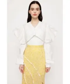SLY WOVEN LAYER SLEEVE ボリュームスリーブ ショート丈