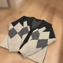 RIVER ISLAND ダイヤモンドパターン カーディガン152