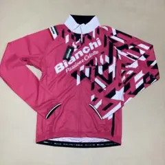 ビアンキ（XL）長袖プリントジャージJP213S1103PK005　秋~春先まで