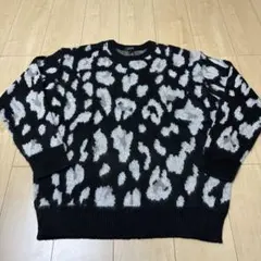レオパードニット