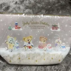 新品ダッフィー&フレンズ　ウィンターホリデー　スーベニア　ランチバッグ