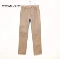 【シネマクラブ】チノパン　Mサイズ　スリム　ベージュ　カジュアル　春秋