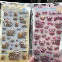 ブブコラボシール二枚セット