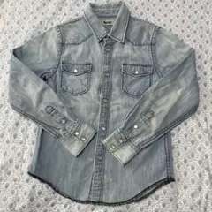 【Acne 】 キッズ　6y 120相当　長袖シャツ ダンガリー