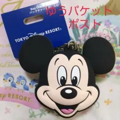 ディズニー　バッグチャーム　コインケース　ミッキー