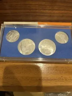 銀貨4点セット Yahoo!オークション -「モントリオールオリンピック記念銀貨
